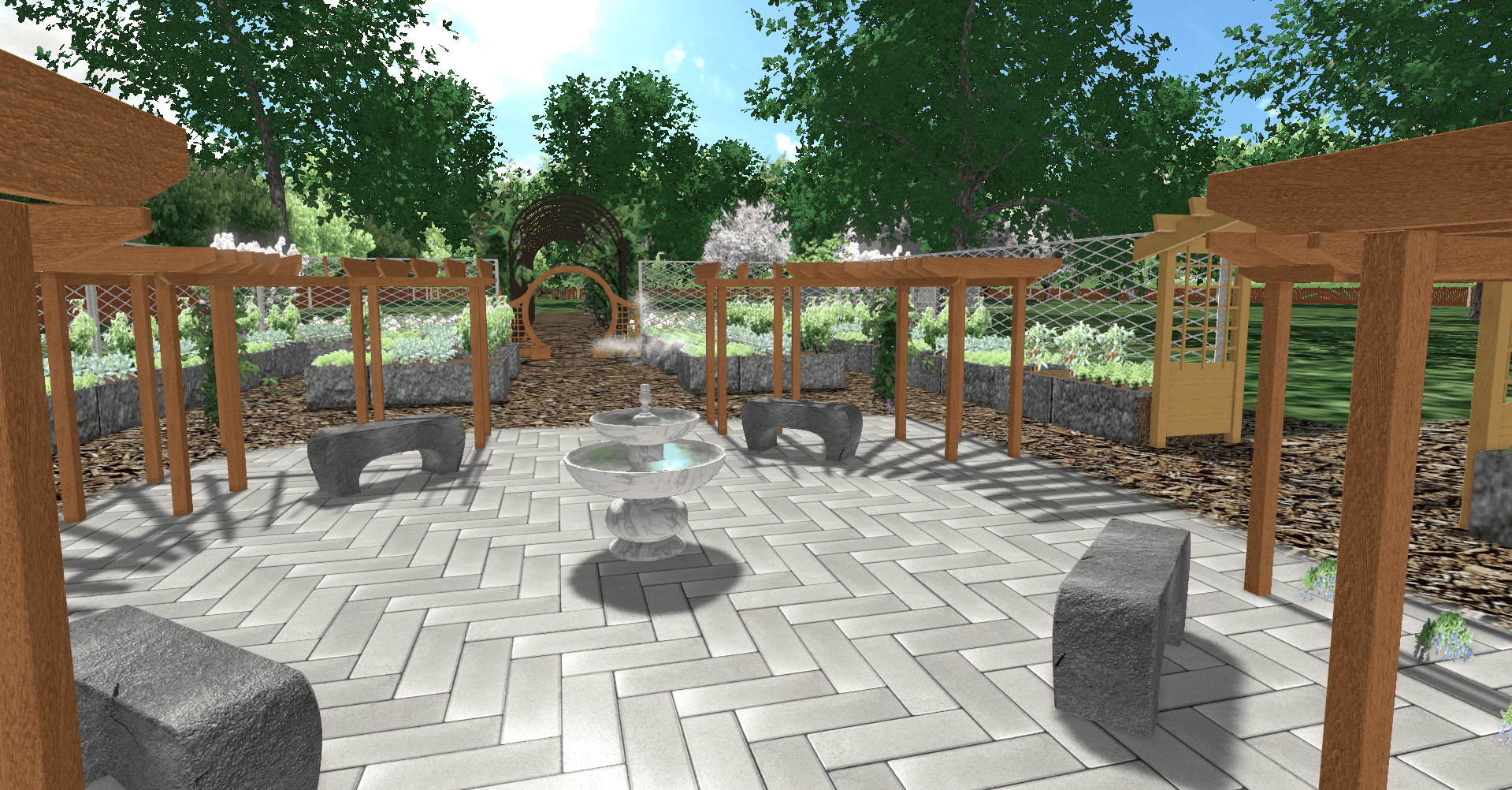 Landscape design example