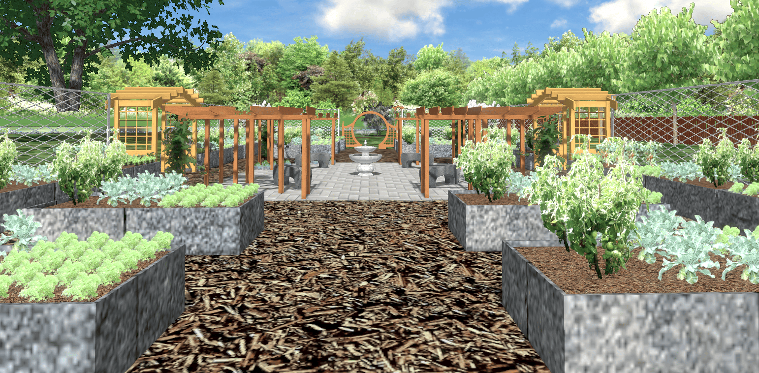 Landscape design example